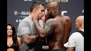 UFC 216: Fabricio Werdum vs. Derrick Lewis Staredown - MMA Fighting