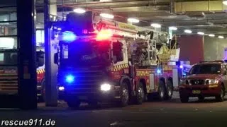 Fire response City of Sydney Fire & Rescue NSW