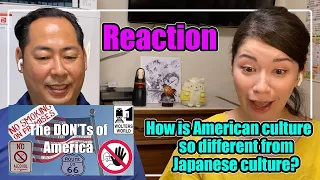 Visit America  The DONTs of Visiting The USA / Japanese bilingual Reaction / English subtitles