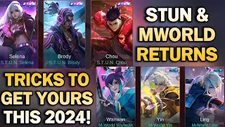 CHEAPEST WAY TO GET STUN & M-WORLD SKINS THIS 2024