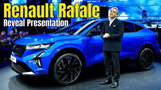 2024 Renault Rafale Coupe SUV Reveal Presentation