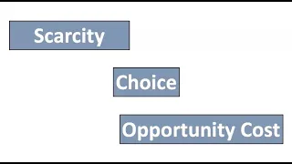 Scarcity, Choice and Opportunity Cost