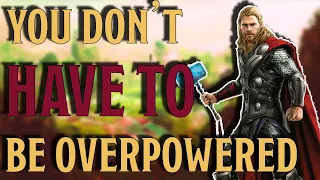 How to Play an Overpowered Character WITHOUT Making Your DND Party Feel Useless