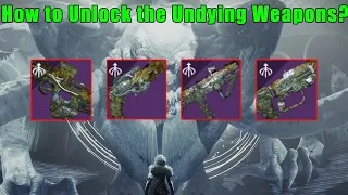 HOW TO GET THE UNDYING WEAPONS IN DESTINY 2 SEASON OF THE WISH?