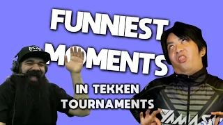 FUNNIEST MOMENTS IN TEKKEN TOURNAMENTS