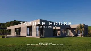 Project of the Month | Tapuae House | Gibbons Architects