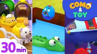 Como | Spaceship + More Episode | Learn colors and words | Como Kids TV