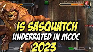 Is Sasquatch Underrated In MCOC | Rank 4 Gameplay | Marvel Contest Of Champions