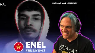 ENEL 🇲🇦 | Feel My Bass x Bad Boy // Beatbox Reaction // Blue Haired Guitarist Reacts