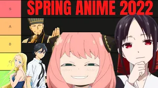 THE BEST ANIME OF SPRING 2022 (Tier List)