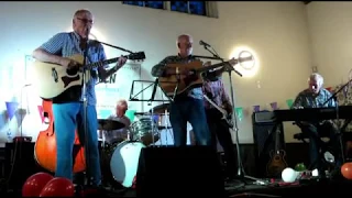 Woolton Garden Fete 6 July 2017 - Quarrymen perform in St. Peter's Church Hall