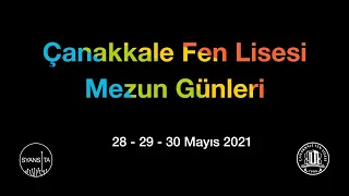 Gürhan Çam ve Hasan İleri — Çanakkale Fen Lisesi Syansita Kulübü Mezun Etkinliği