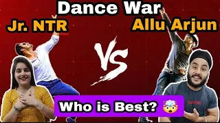 Who Is Best? Allu Arjun vs Jr. NTR Dance War - Reaction | Allu Arjun | Jr. NTR | SardarJi Reaction
