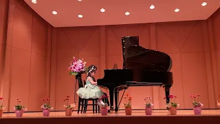 【連弾】ピアノの発表会「さんぽ」/小学5年生と幼稚園年長（5歳）