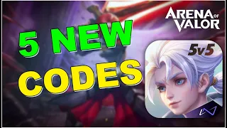 Arena of Valor Redeem Codes 2022 - Arena of Valor gameplay redeem code game