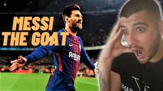 LIONEL MESSI - TOP 20 GOALS OF THE GOAT (REACTION)