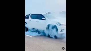 Hilux Revo Burnout 🔥🥵 In Pakistan 🇵🇰