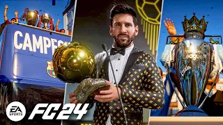 EA FC 24 | New Trophy Bus Parade & Ballon D'or Cutscene