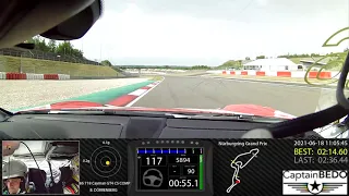 RN #1 Onboard video Nürburgring Grand Prix, 718 Cayman GT4 CS COMP, 02:14.499