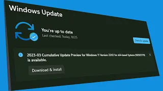 How to Download and Install Cumulative Update 22H2 KB5023778 in Windows 11 || Build 22621.1483