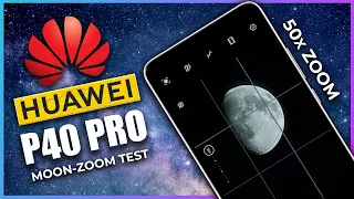 Huawei P40 Pro Moon Zoom - How good is it at 50X ?
