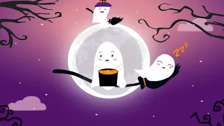 Halloween Lullaby / Sleep Music / Friendly Ghosts Make Pumpkin Soup / Halloween Theme Bedtime Music