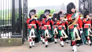 The Royal Regiment of Scotland Band and 5 SCOTS | Holyrood Palace Mounting of the Guard