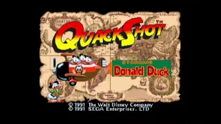 Quackshot starring Donald Duck SEGA Genesis Mega Drive Longplay Complete