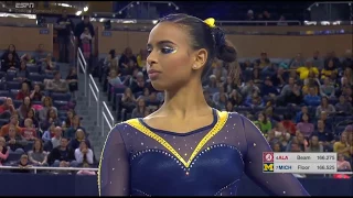 Lauren Marinez (Michigan) - Floor Exercise (9.675) - Alabama at Michigan 2018