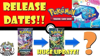 New Special Set AND Next Main Set Release Dates Revealed! This is HUGE! (Pokémon TCG News)