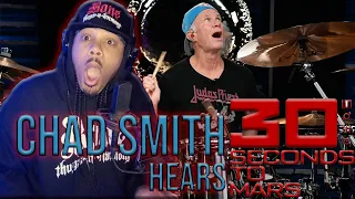 Chad Smith is a GOAT!! | RAPPER REACTS to Chad Smith Hears Thirty Seconds To Mars For The First Time