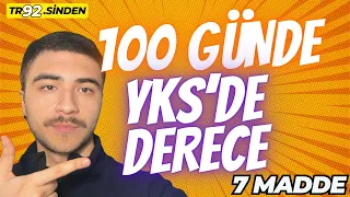 ✅10dk'da 100 GÜNLÜK YKS KADERİNİ BAŞTAN YAZ! #tyt #ayt #yks2024