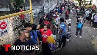 Nueva caravana con miles de migrantes saldrá de Tapachula | Noticias Telemundo