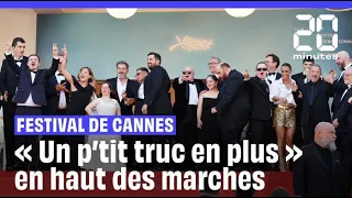 Festival de Cannes 2024: Les images de la montée des marches de l'équipe d'« Un p’tit truc en plus »