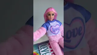 Barbie Cutie Reveal Pink Bear #barbie #doll #review #unboxing #dollcollector #barbiecutiereveal