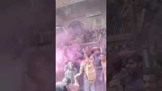 Vrindavan ki Holi #krishnastatus #shorts #viral