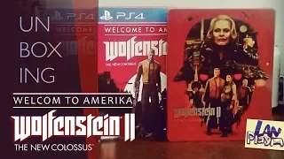 [UNBOXING] Wolfenstein 2 The New Colossus Welcome To Amerika Edition [STEELBOOK]