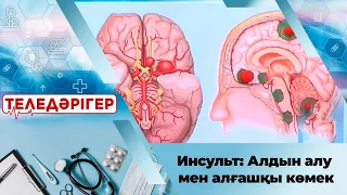 Инсульт: Алдын алу мен алғашқы көмек І «Теледәрігер»