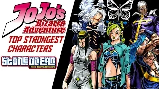 Top 20 Strongest Jojo's Bizarre Adventure Part 6: Stone Ocean Characters