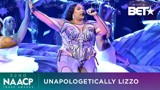 Lizzo Unapologetically Reminds All Women To Always Be Themselves | NAACP Image Awards
