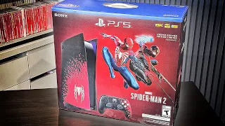 PS5 do SPIDER-MAN 2 | Unboxing da Edição Limitada do PlayStation 5 do Homem Aranha!!!