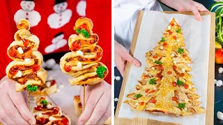 TOP 3 recipes for New Year's puff pastry snacks! Ideas for CHRISTMAS dinner 2024! ASMR