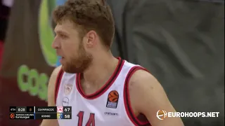 Olympiacos Piraeus - Khimki Moscow Region 82-75: Sasha Vezenkov (20 points, 11 rebounds)