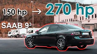 SAAB 9-3 1.8t TRANSFORMED | Dyno Results!