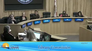 Redondo Beach Library Commission June 6, 2022