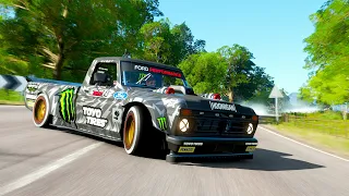 FORZA HORIZON 4: GYMKHANA 10 FORD F-150 (HOONITRUCK CUSTOMIZATION/ BUILD) + GAMEPLAY