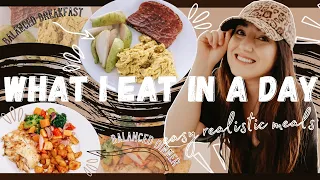 WHAT I EAT IN A DAY | Realistic Easy Meals ( Intuitive Eating )