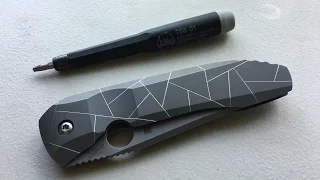 How to disassemble and maintain a Spyderco Nirvana Pocketknife