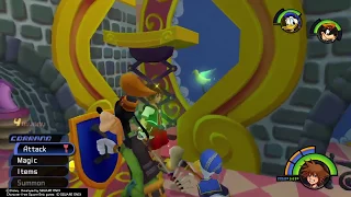 KINGDOM HEARTS FINAL MIX - Traverse Town: Ring the Bell on Top Gizmo Shop! Guard/Opposite Armor Boss