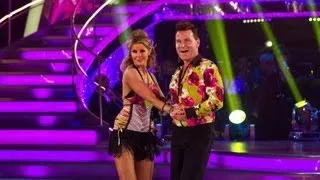 Richard Arnold & Erin Boag Cha Cha to 'Love Shack' - Strictly Come Dancing 2012 - Week 2 - BBC One